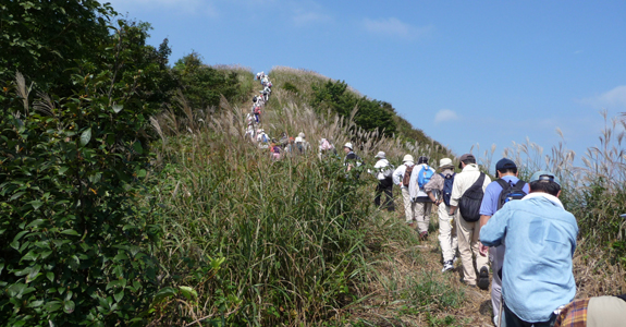 篭山ふれあいトレッキング大会